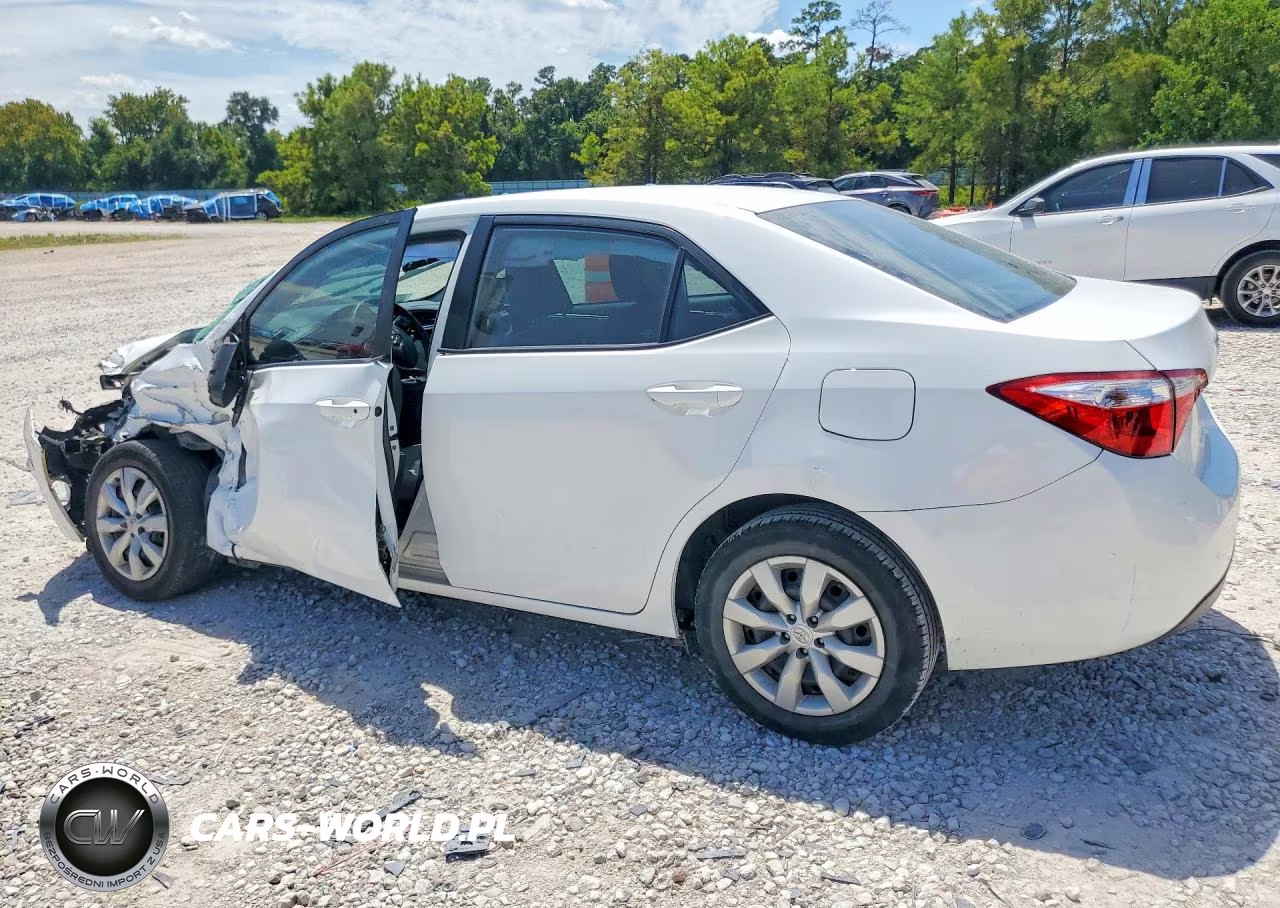 2016 Toyota Corolla Le VIN:5YFBURHE7GP403331 - 2