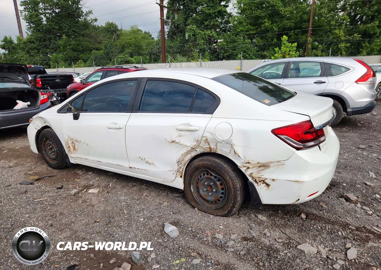2014 Honda Civic Lx VIN:19XFB2F56EE039967 - 2