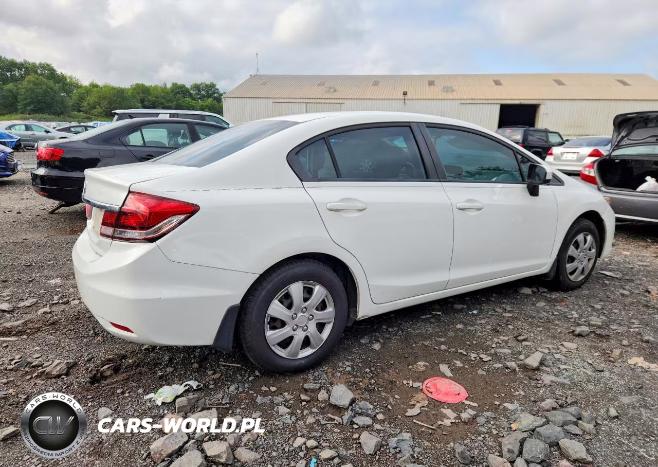 2014 Honda Civic Lx VIN:19XFB2F56EE039967 - 3