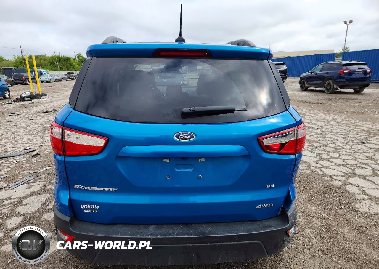 2020 Ford Ecosport Se VIN:MAJ6S3GL5LC313706 - 6