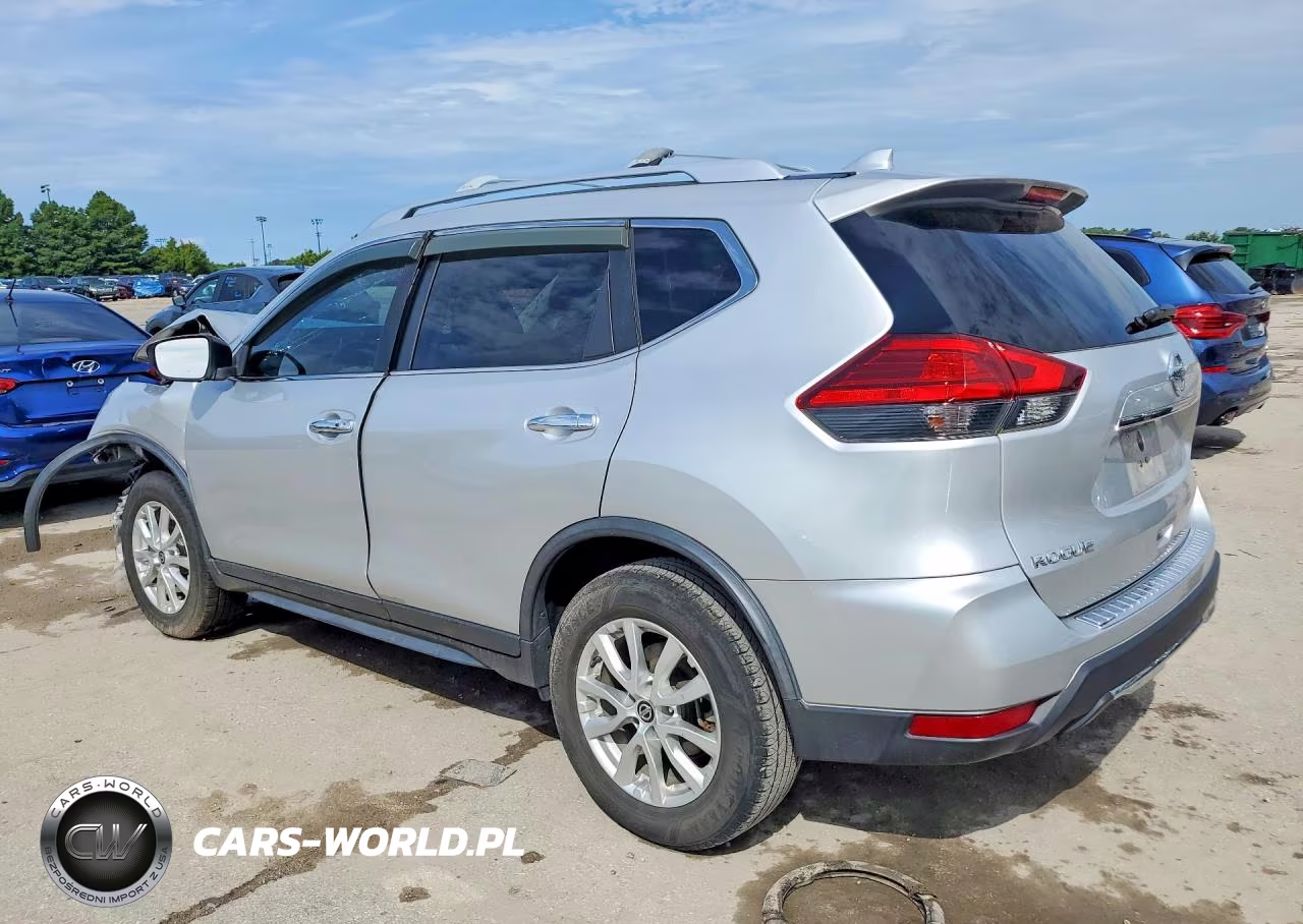 2017 Nissan Rogue Sv VIN:JN8AT2MTXHW380277 - 2