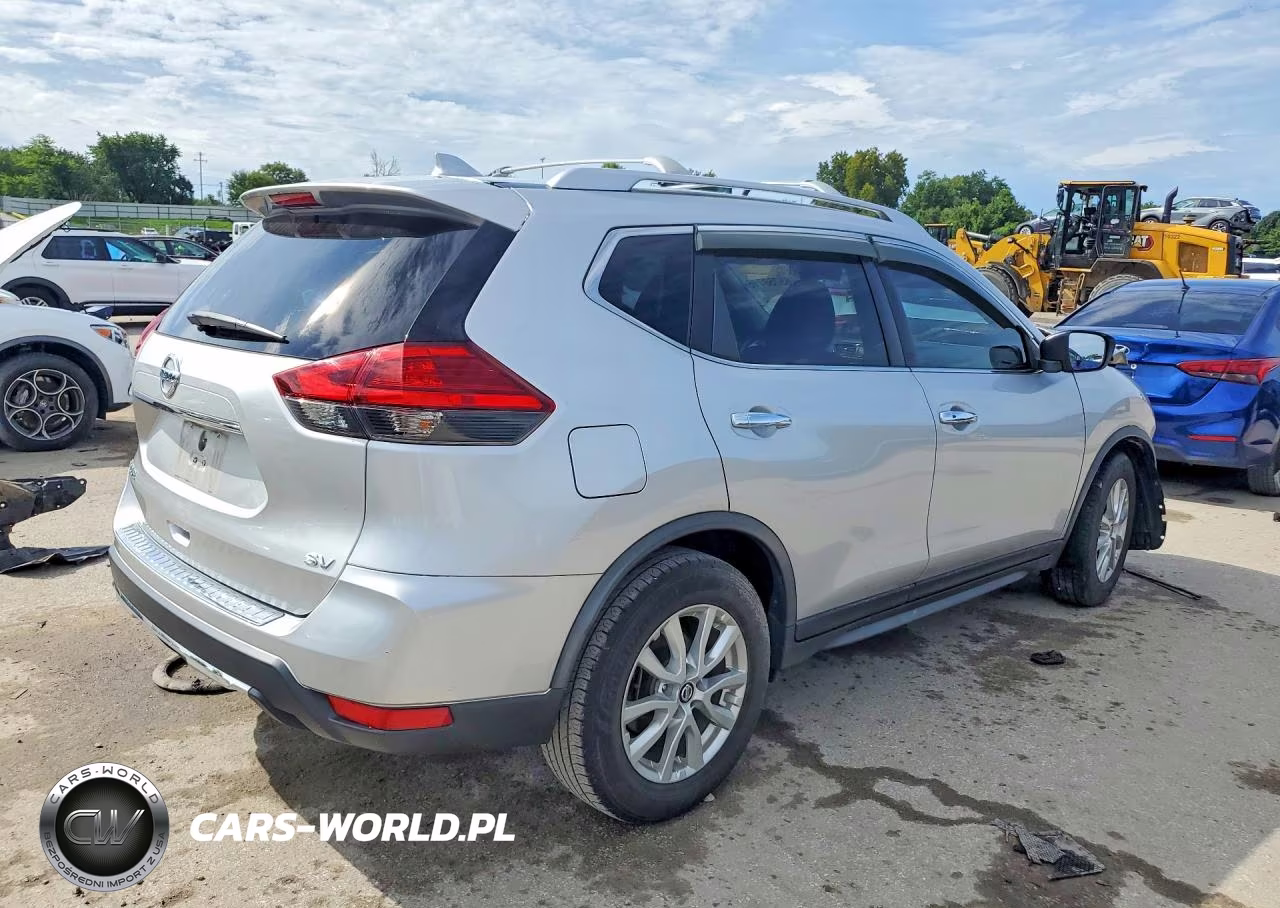 2017 Nissan Rogue Sv VIN:JN8AT2MTXHW380277 - 3
