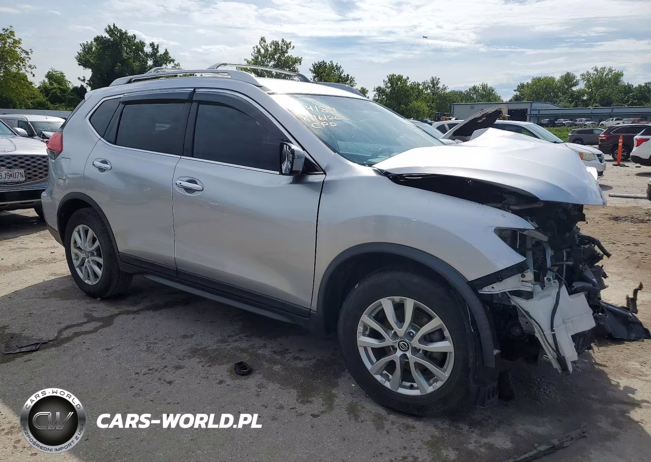 2017 Nissan Rogue Sv VIN:JN8AT2MTXHW380277 - 4