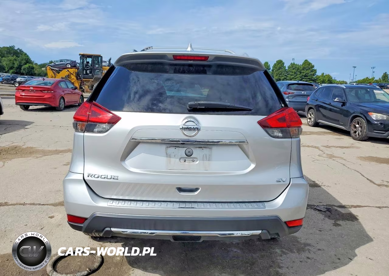 2017 Nissan Rogue Sv VIN:JN8AT2MTXHW380277 - 6