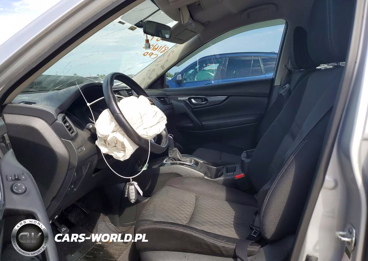2017 Nissan Rogue Sv VIN:JN8AT2MTXHW380277 - 7