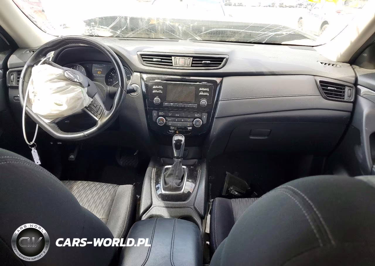 2017 Nissan Rogue Sv VIN:JN8AT2MTXHW380277 - 8