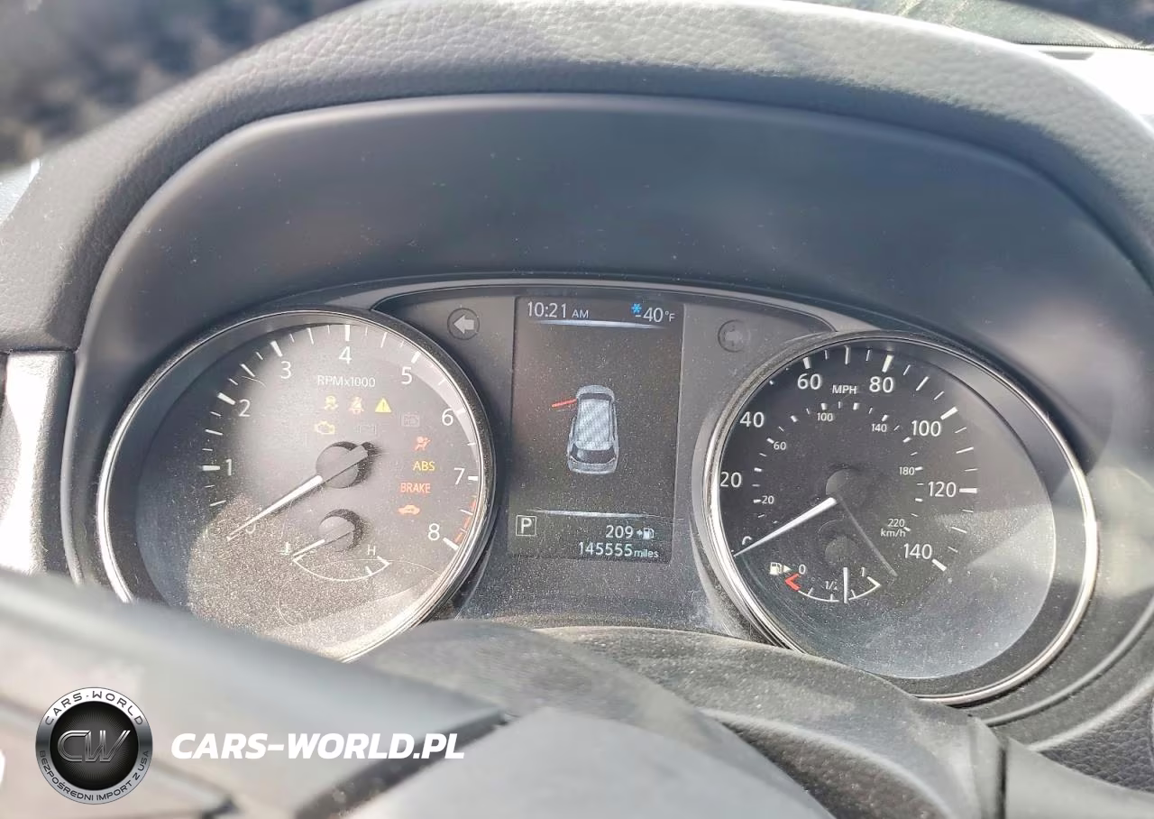 2017 Nissan Rogue Sv VIN:JN8AT2MTXHW380277 - 9