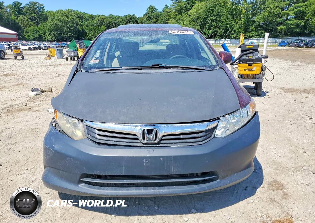 2012 Honda Civic Ex VIN:2HGFB2F8XCH600927 - 5