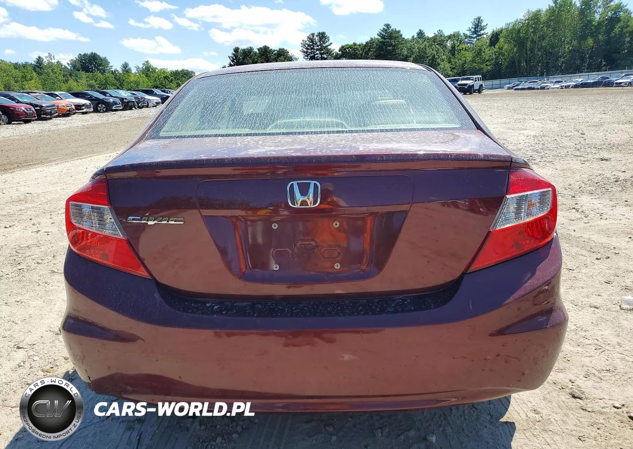 2012 Honda Civic Ex VIN:2HGFB2F8XCH600927 - 6