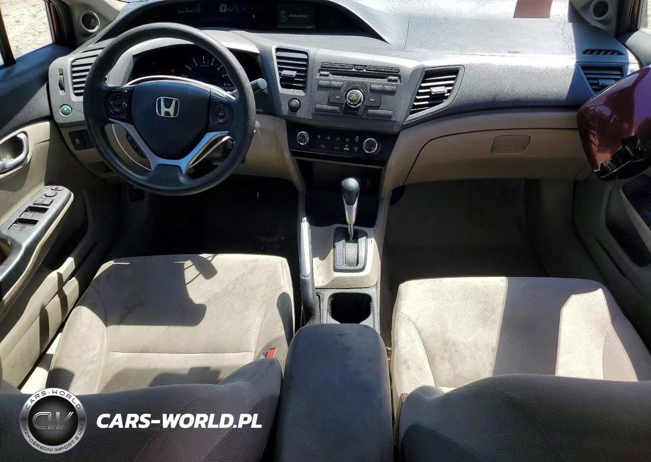 2012 Honda Civic Ex VIN:2HGFB2F8XCH600927 - 8