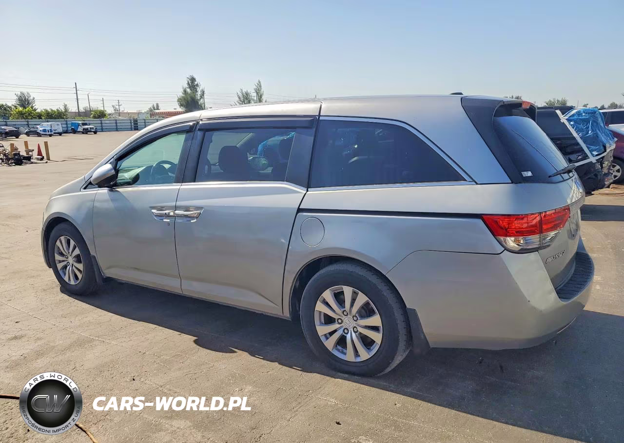 2016 Honda Odyssey Exl VIN:5FNRL5H64GB008165 - 2