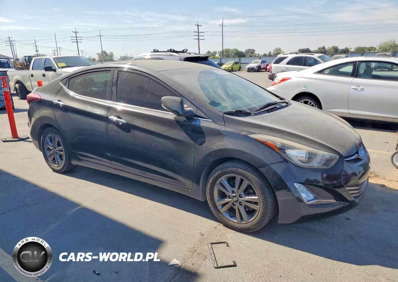 2014 Hyundai Elantra Limited VIN:5NPDH4AE4EH508798 - 4
