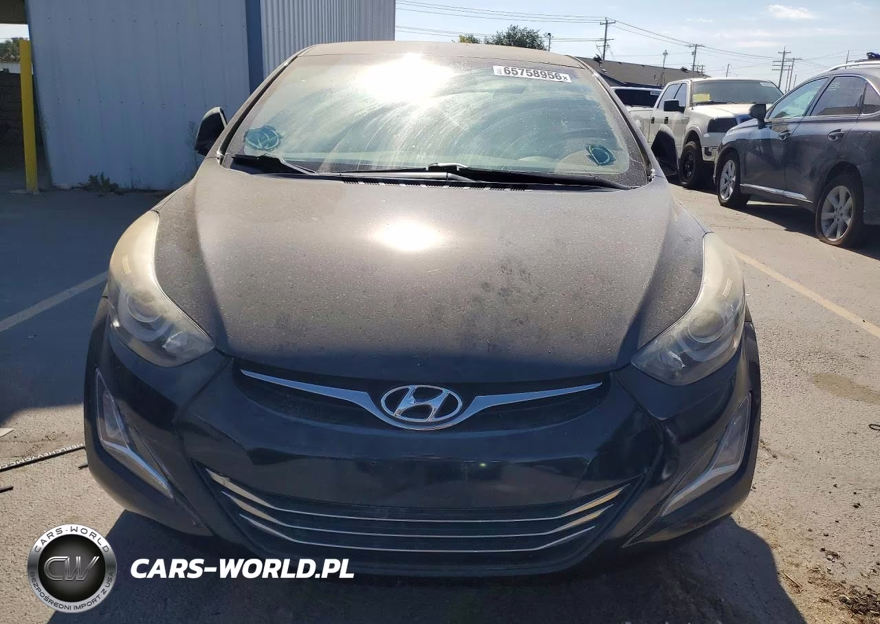 2014 Hyundai Elantra Limited VIN:5NPDH4AE4EH508798 - 5