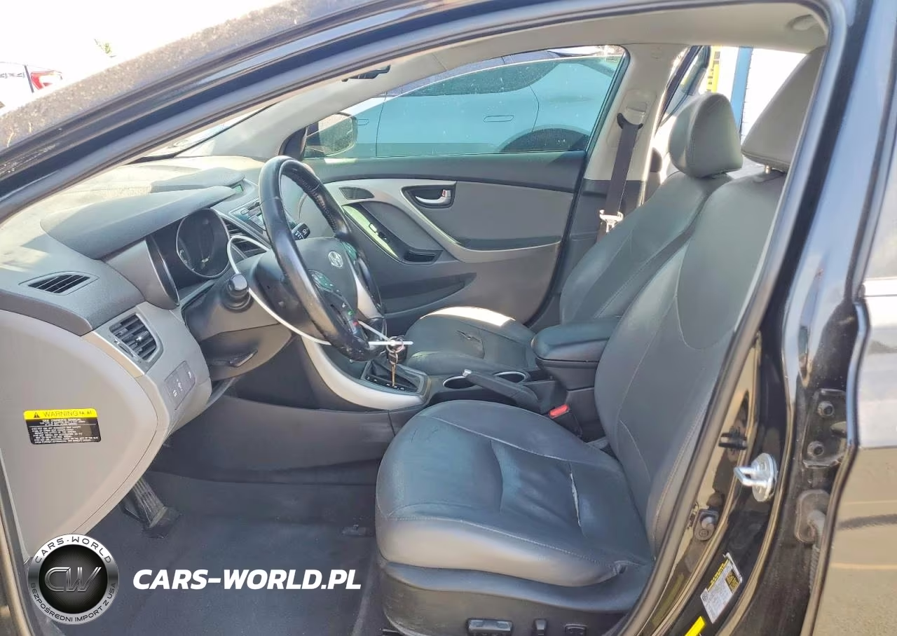 2014 Hyundai Elantra Limited VIN:5NPDH4AE4EH508798 - 7