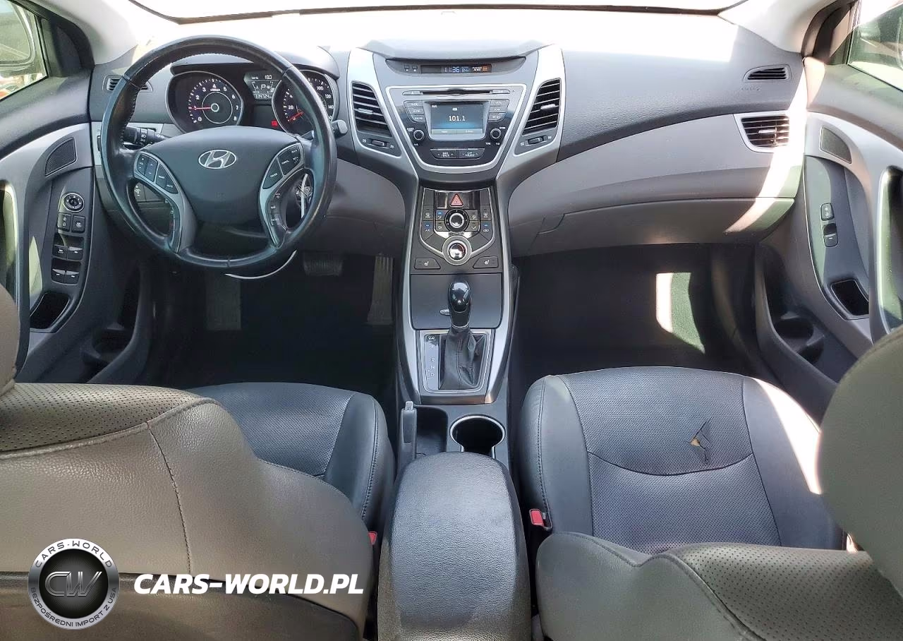 2014 Hyundai Elantra Limited VIN:5NPDH4AE4EH508798 - 8