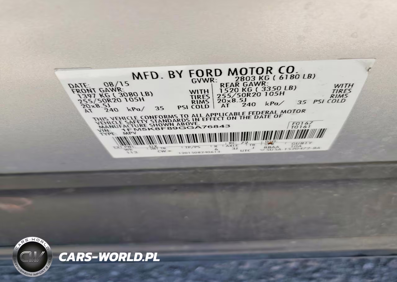 2016 Ford Explorer Limited VIN:1FM5K8F89GGA76843 - 13