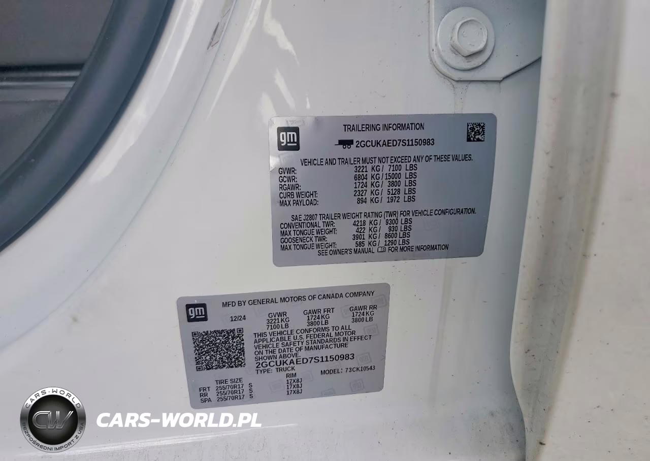 2025 Chevrolet Silverado K1500 VIN:2GCUKAED7S1150983 - 13