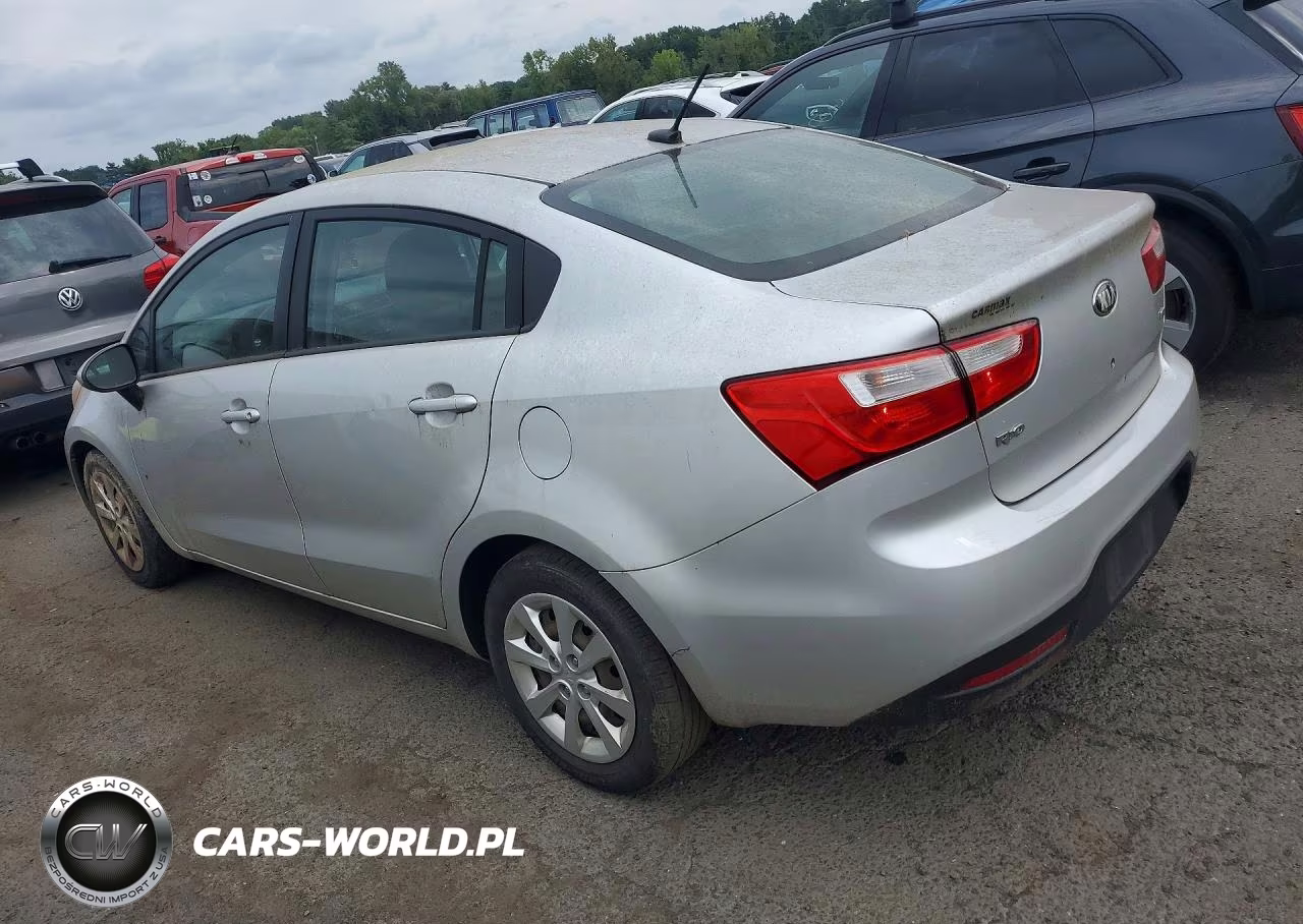2014 Kia Rio Lx VIN:KNADM4A35E6397812 - 2