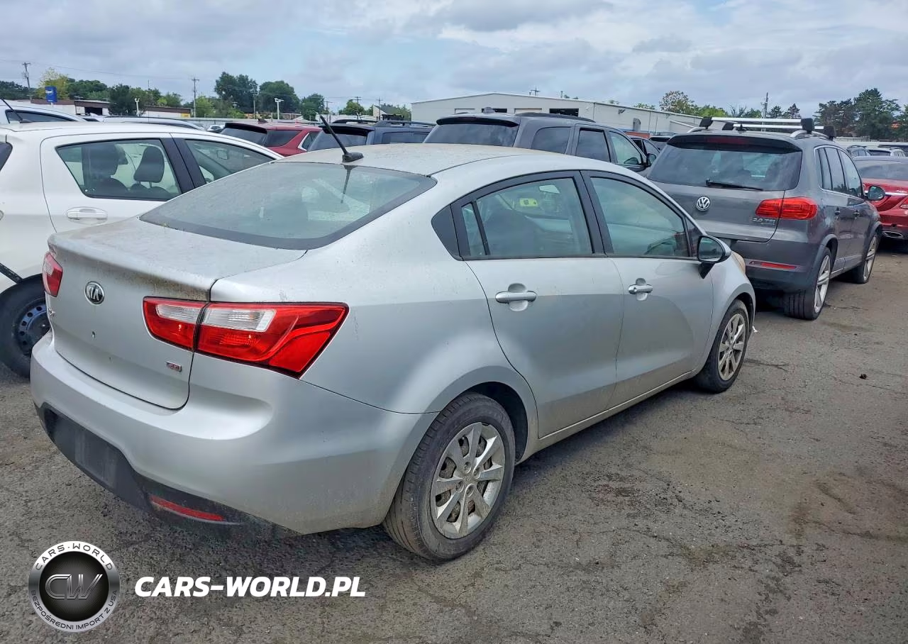 2014 Kia Rio Lx VIN:KNADM4A35E6397812 - 3