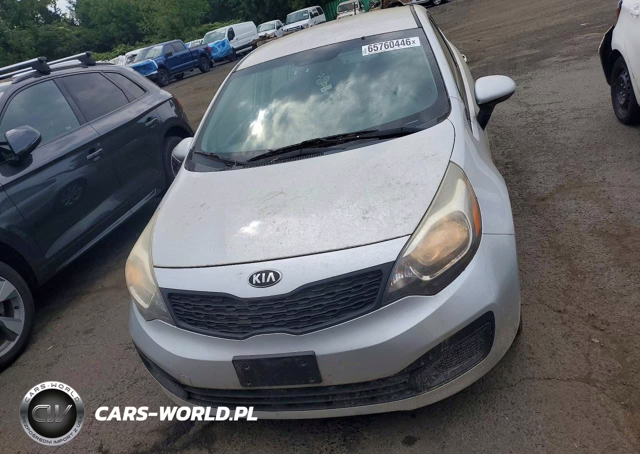 2014 Kia Rio Lx VIN:KNADM4A35E6397812 - 5
