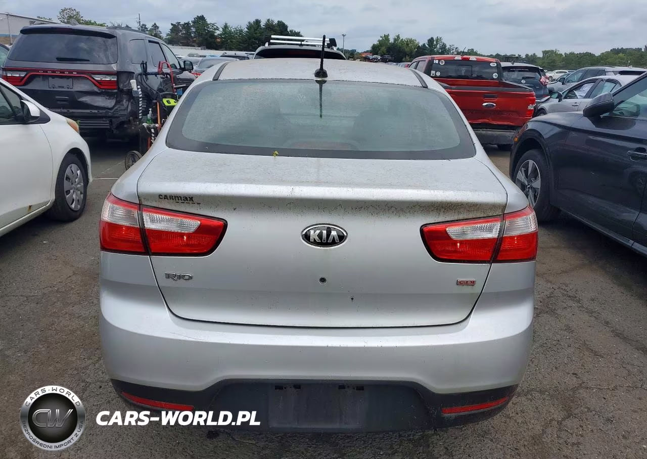 2014 Kia Rio Lx VIN:KNADM4A35E6397812 - 6