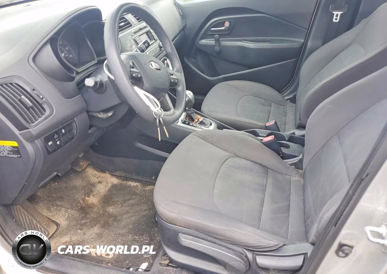2014 Kia Rio Lx VIN:KNADM4A35E6397812 - 7