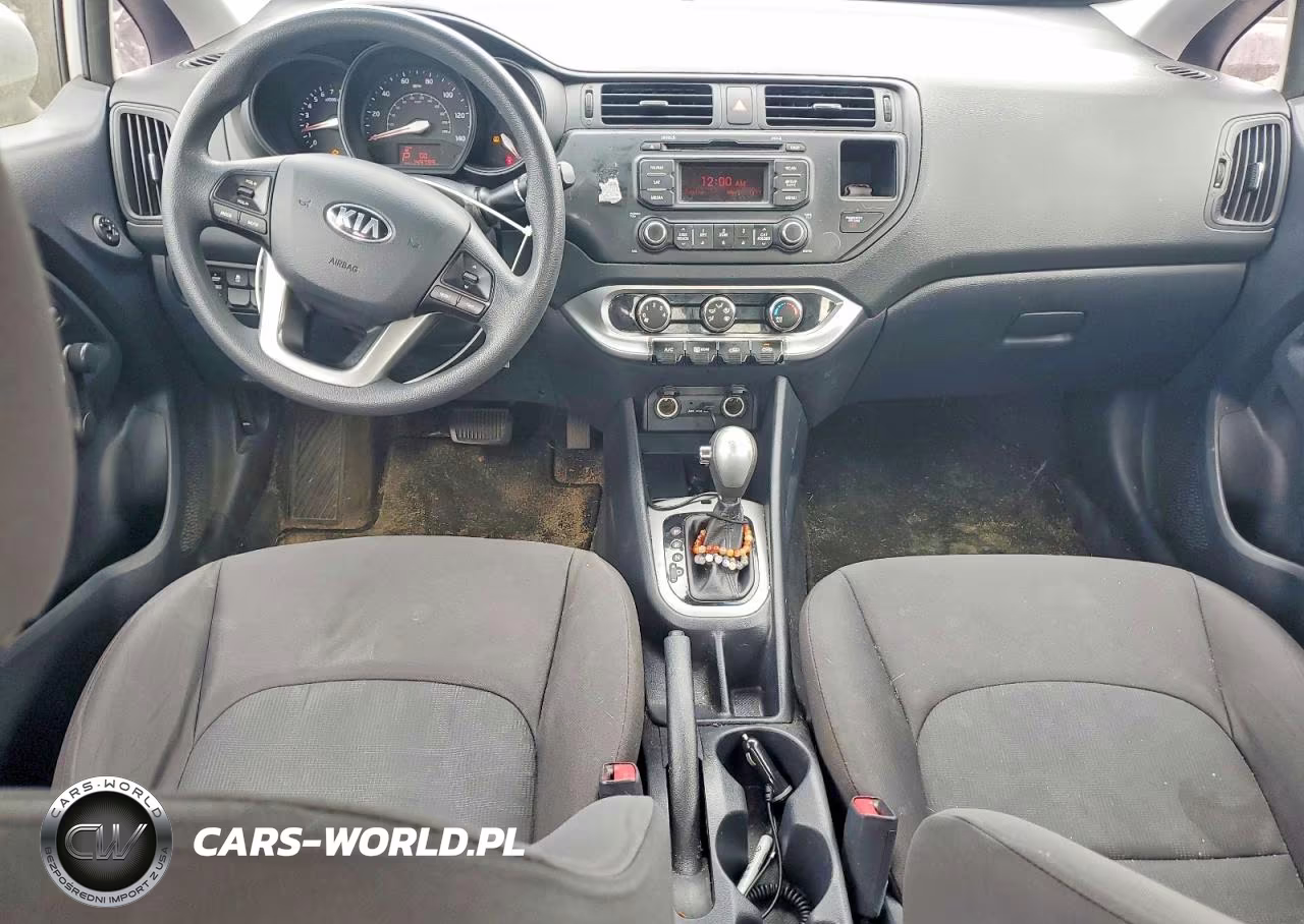 2014 Kia Rio Lx VIN:KNADM4A35E6397812 - 8