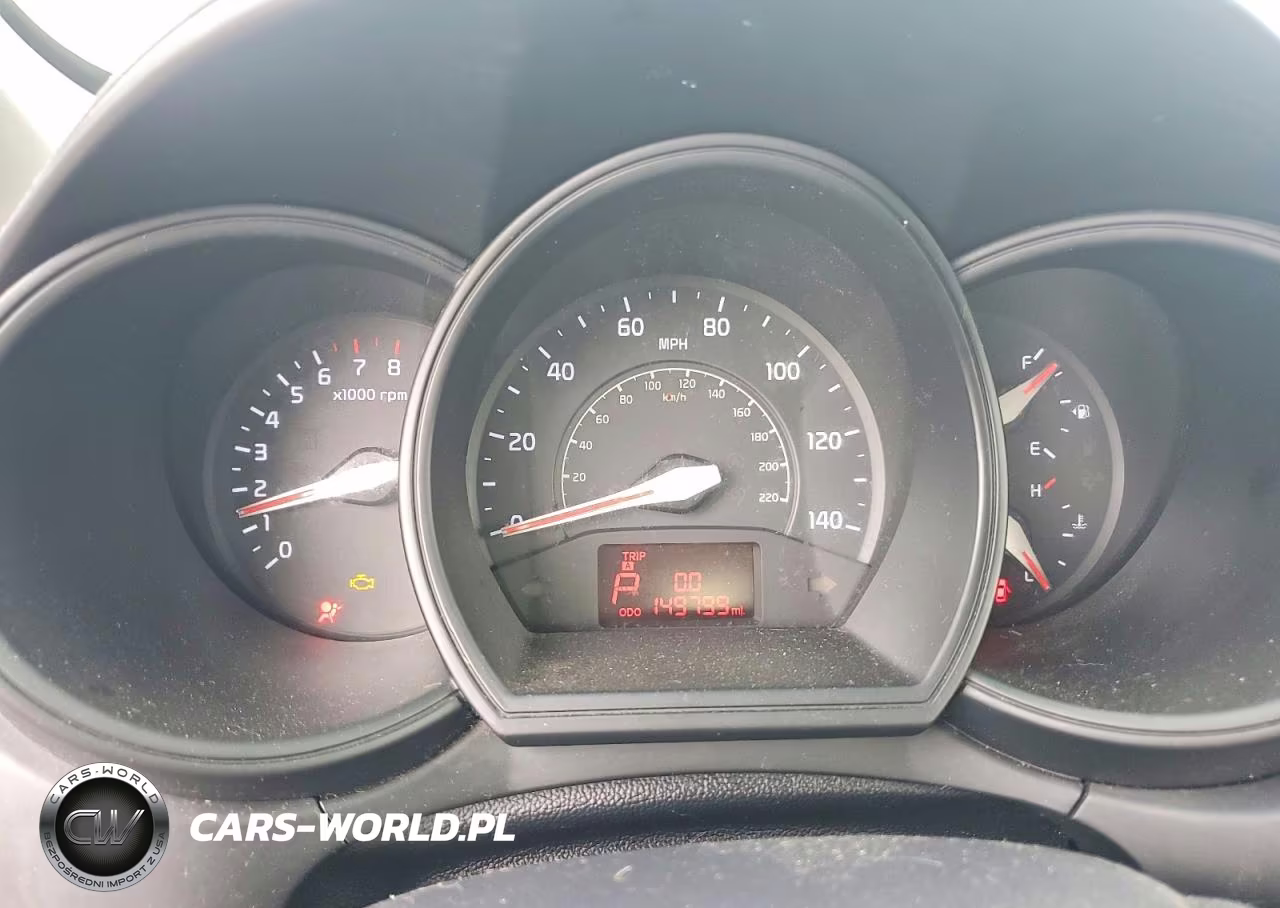 2014 Kia Rio Lx VIN:KNADM4A35E6397812 - 9