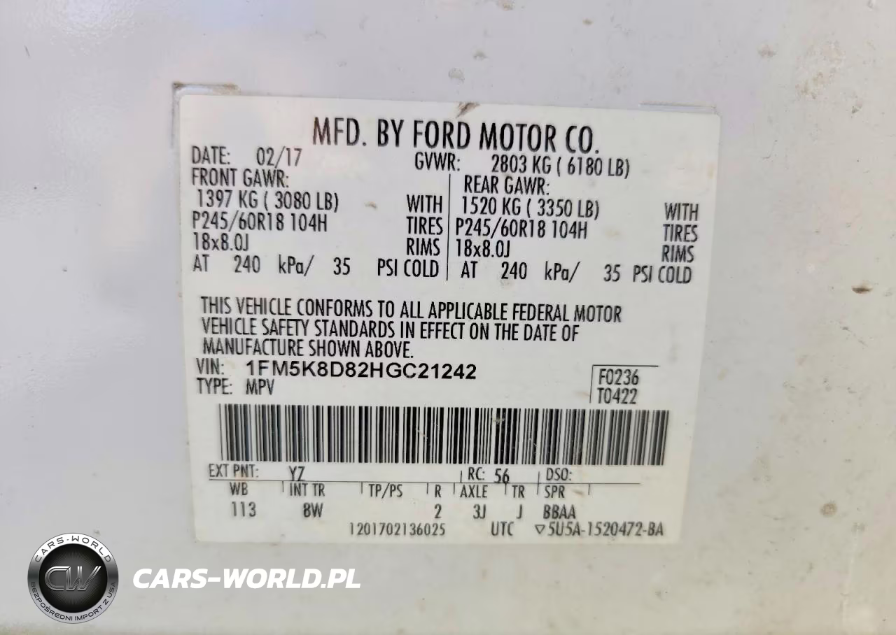 2017 Ford Explorer Xlt VIN:1FM5K8D82HGC21242 - 13