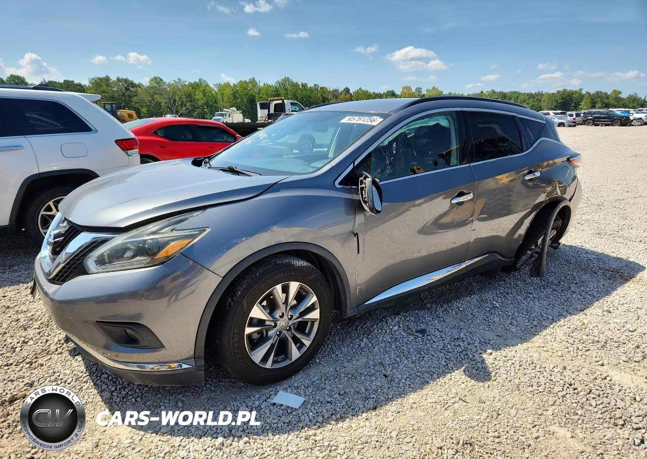 2018 Nissan Murano Sv VIN:5N1AZ2MG6JN151146 - 1