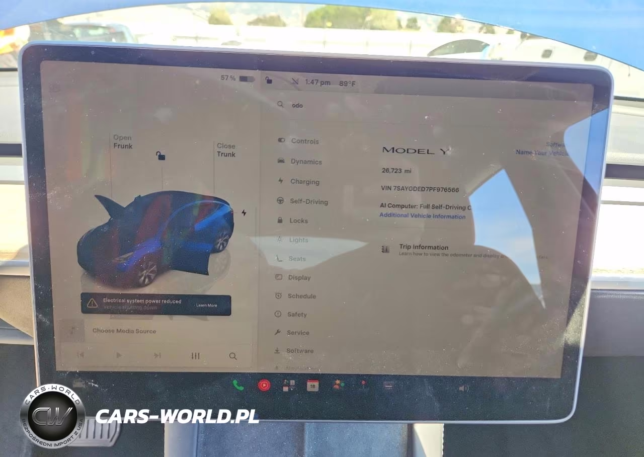 2023 Tesla Model Y VIN:7SAYGDED7PF976566 - 9