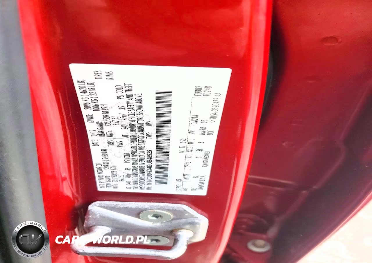 2013 Ford Escape Sel VIN:1FMCU0HX4DUB48925 - 13