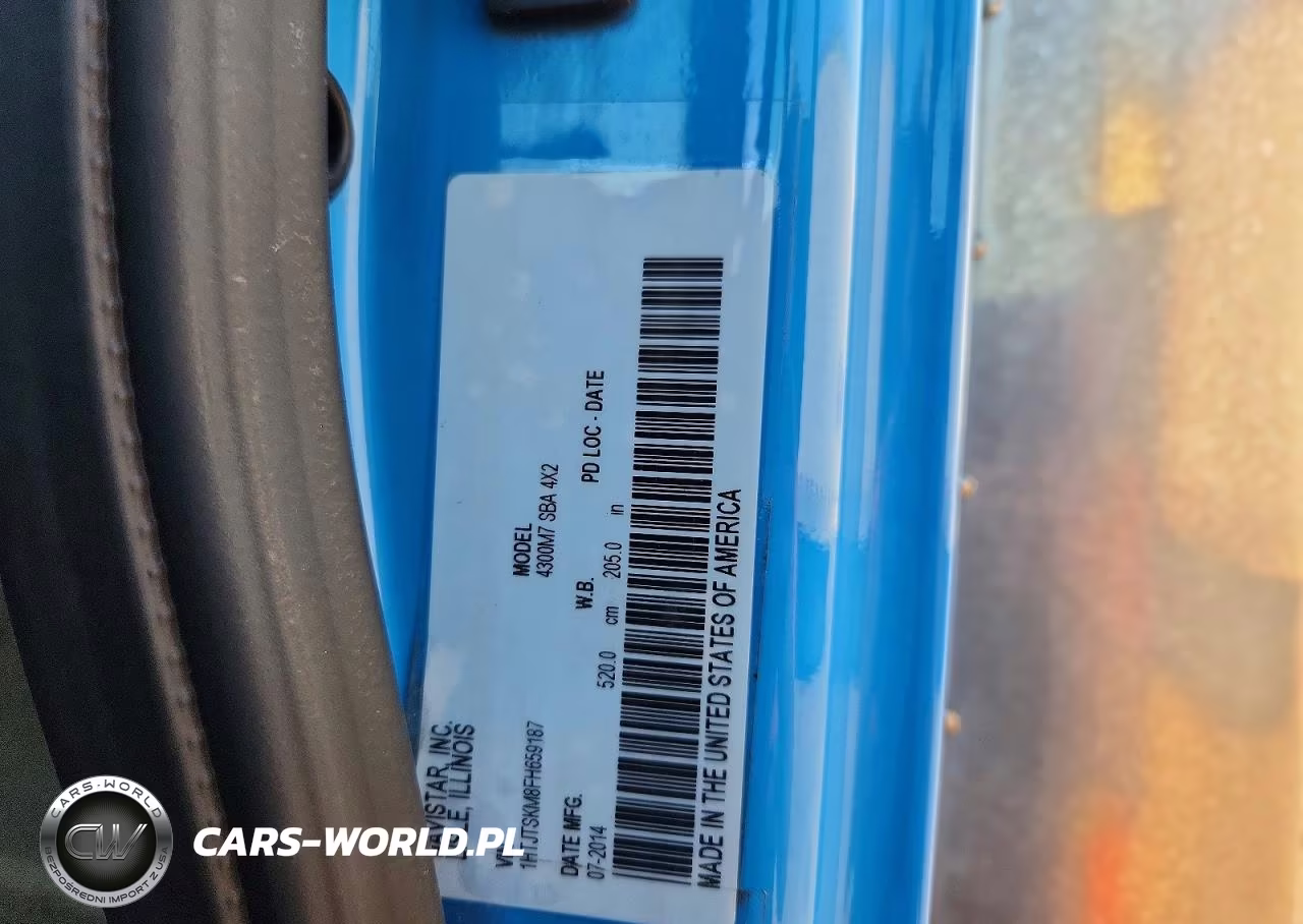 2015 International 4000 4300 VIN:1HTJTSKM8FH659187 - 13