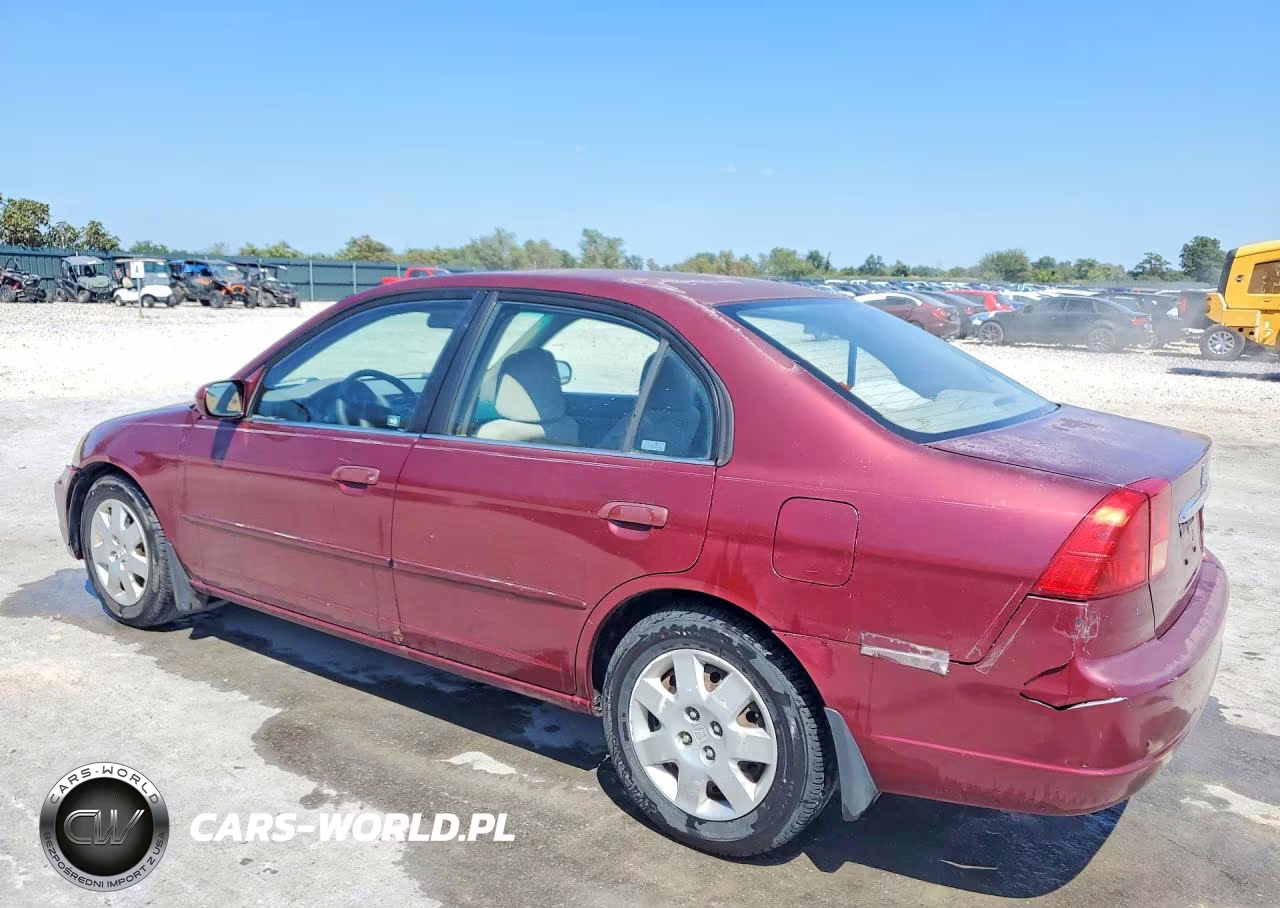 2002 Honda Civic Ex VIN:1HGES25772L025644 - 2