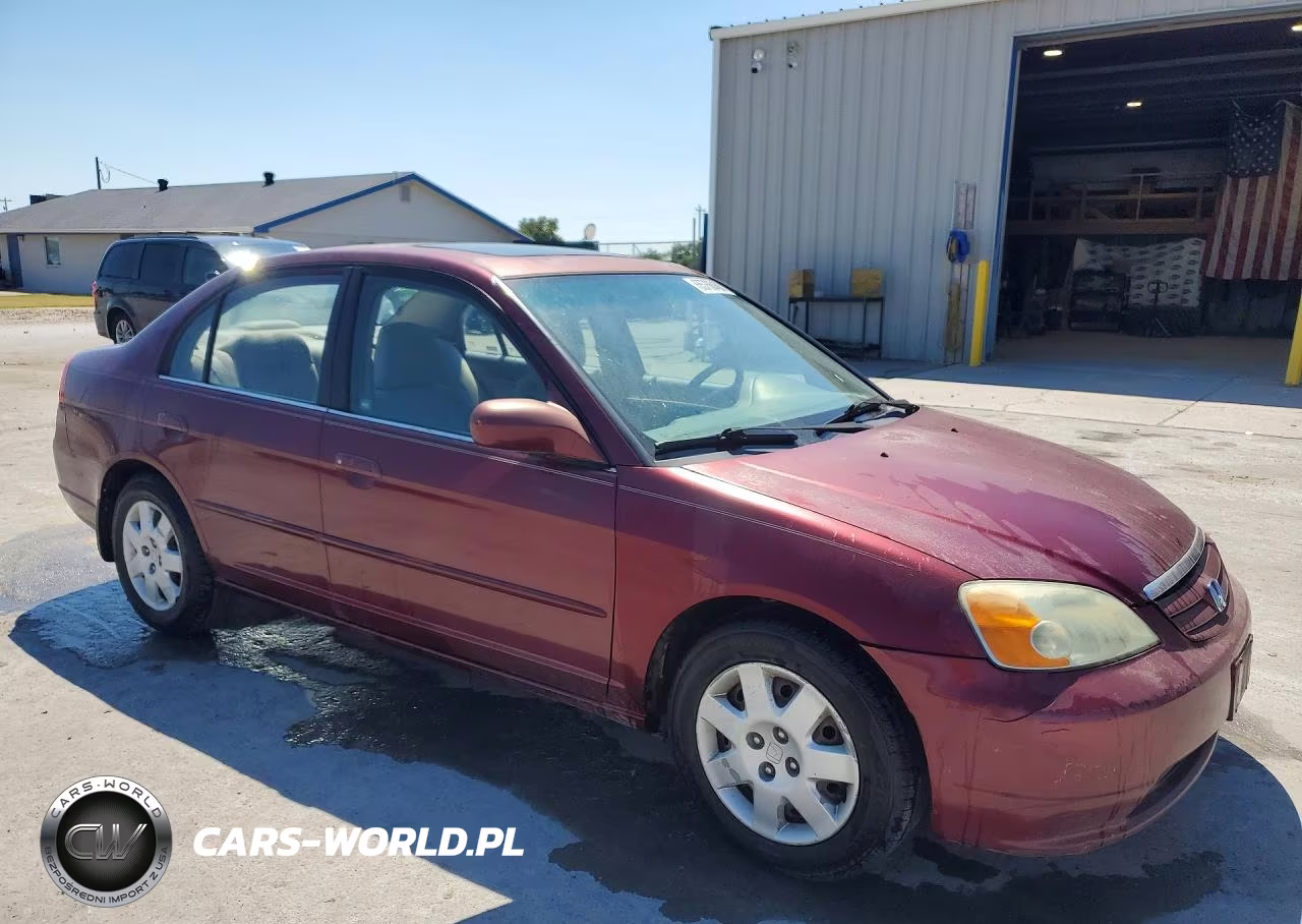 2002 Honda Civic Ex VIN:1HGES25772L025644 - 4
