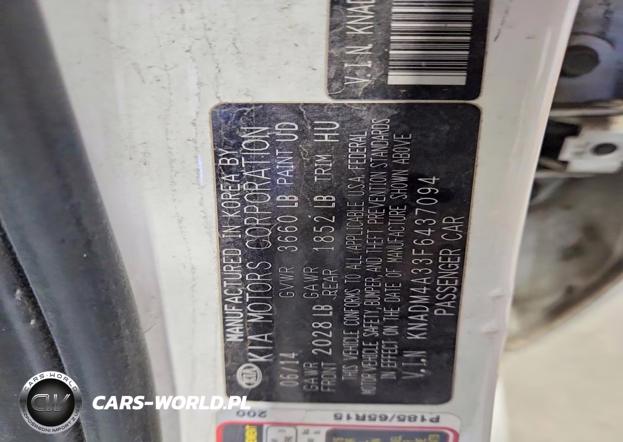 2015 Kia Rio Lx VIN:KNADM4A33F6437094 - 12