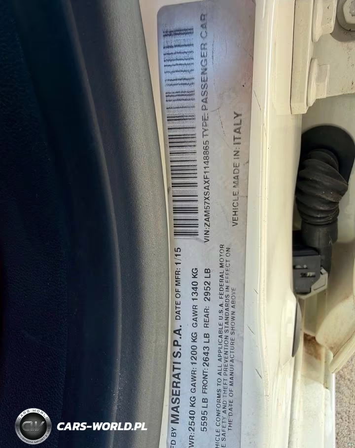 2015 Maserati Ghibli VIN:ZAM57XSAXF1148865 - 10