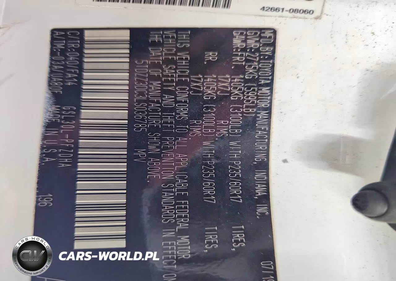 2020 Toyota Sienna VIN:5TDZZ3DC3LS036785 - 14
