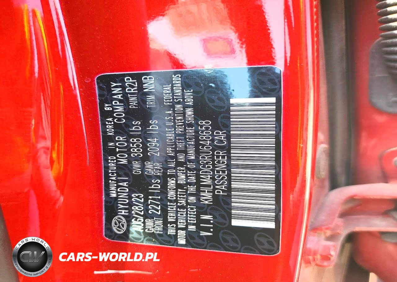 2024 Hyundai Elantra Sel VIN:KMHLM4DG3RU648658 - 13