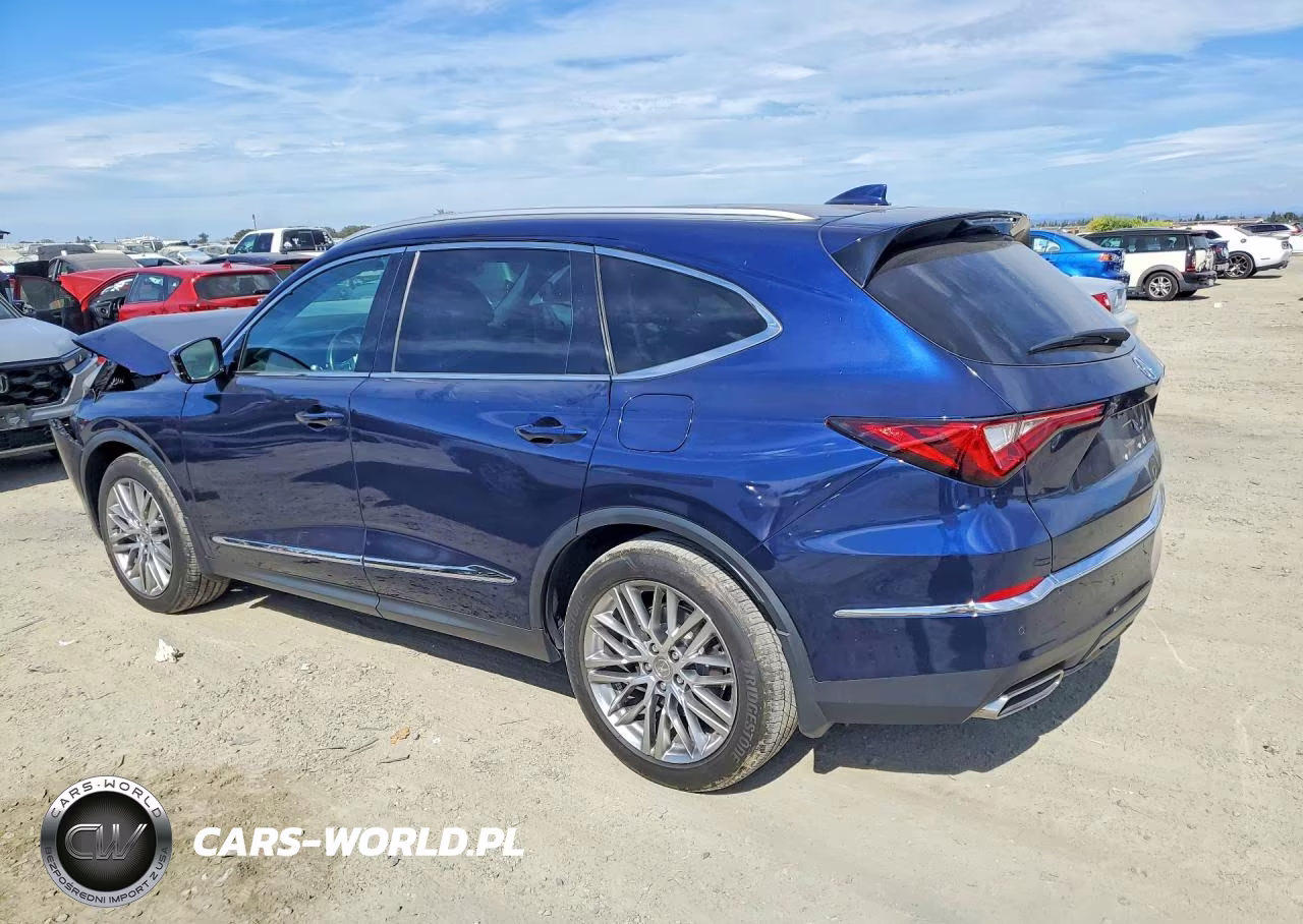 2022 Acura Mdx Advance VIN:5J8YE1H8XNL015665 - 2