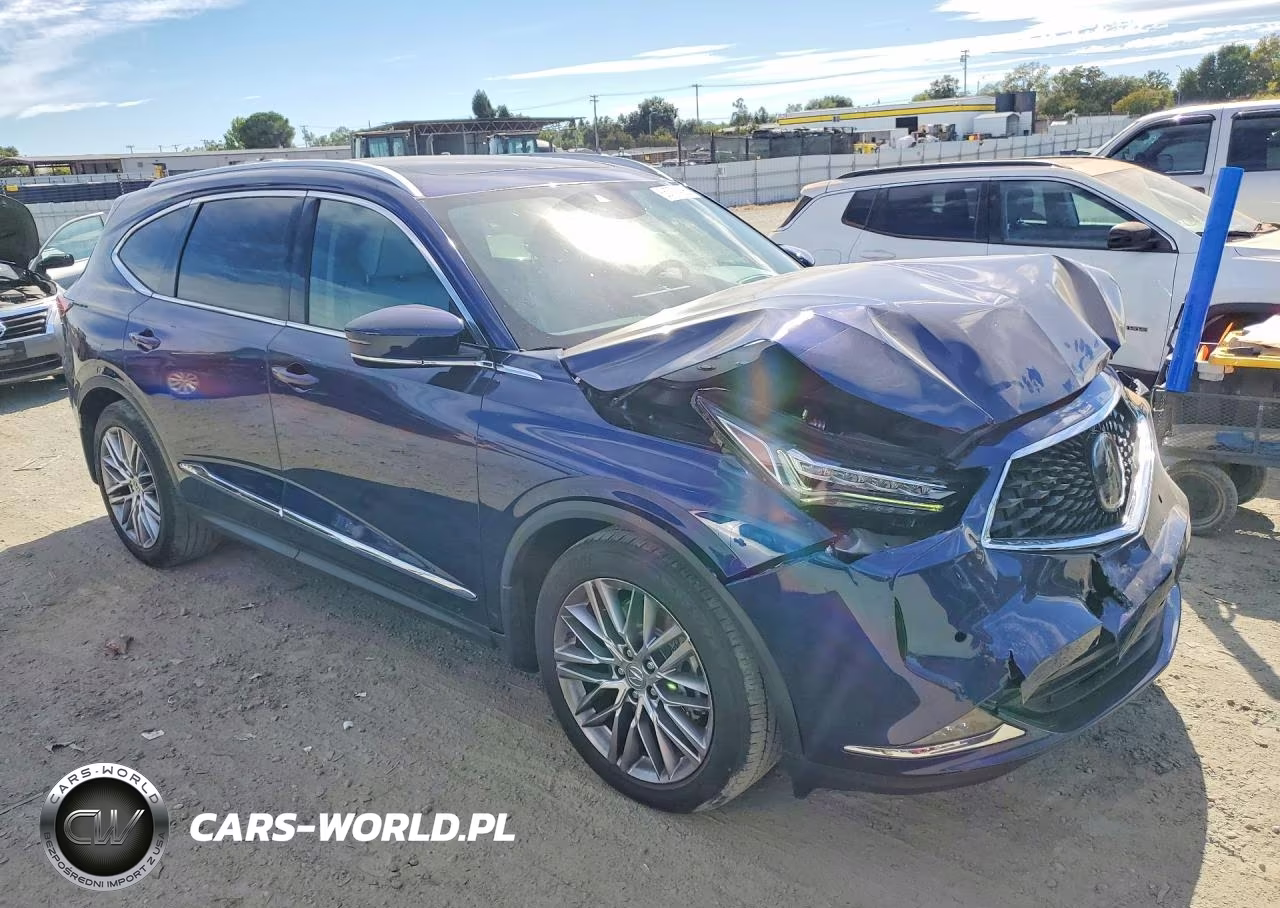 2022 Acura Mdx Advance VIN:5J8YE1H8XNL015665 - 4