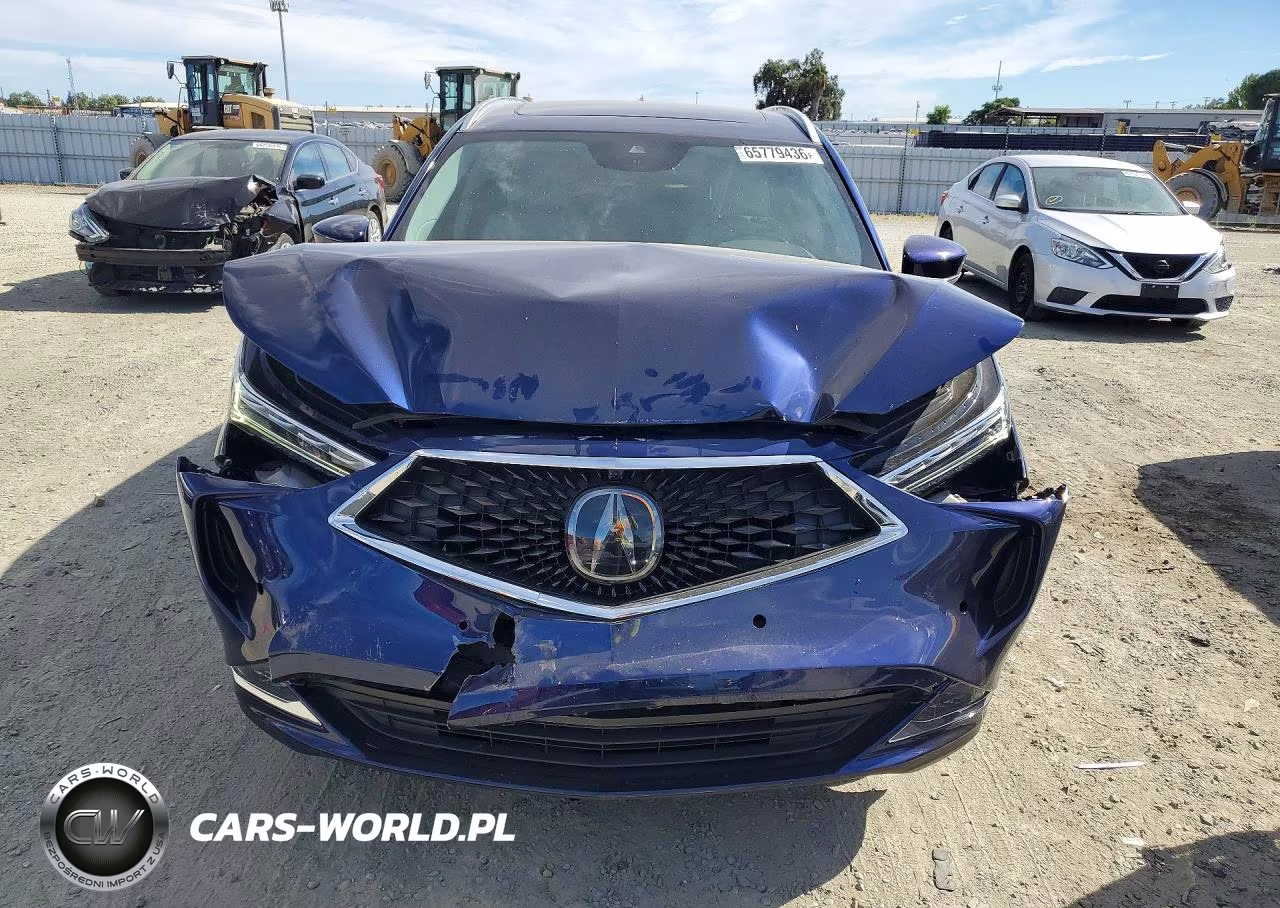 2022 Acura Mdx Advance VIN:5J8YE1H8XNL015665 - 5
