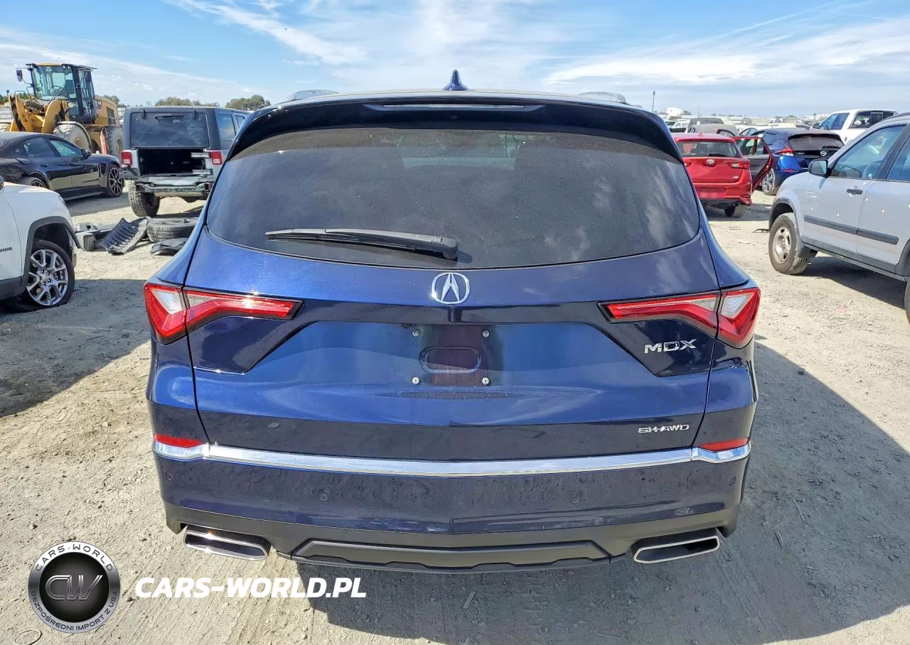 2022 Acura Mdx Advance VIN:5J8YE1H8XNL015665 - 6