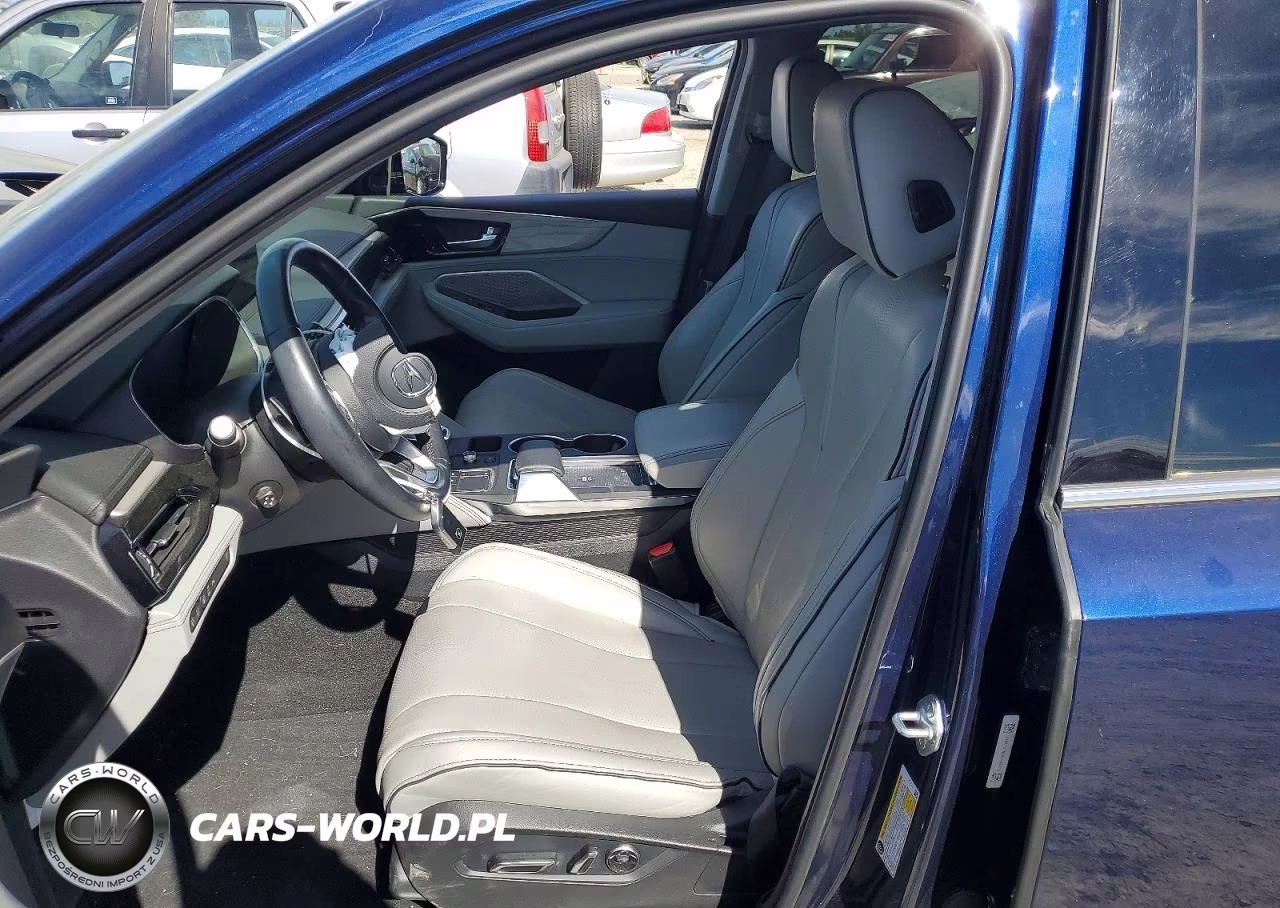 2022 Acura Mdx Advance VIN:5J8YE1H8XNL015665 - 7