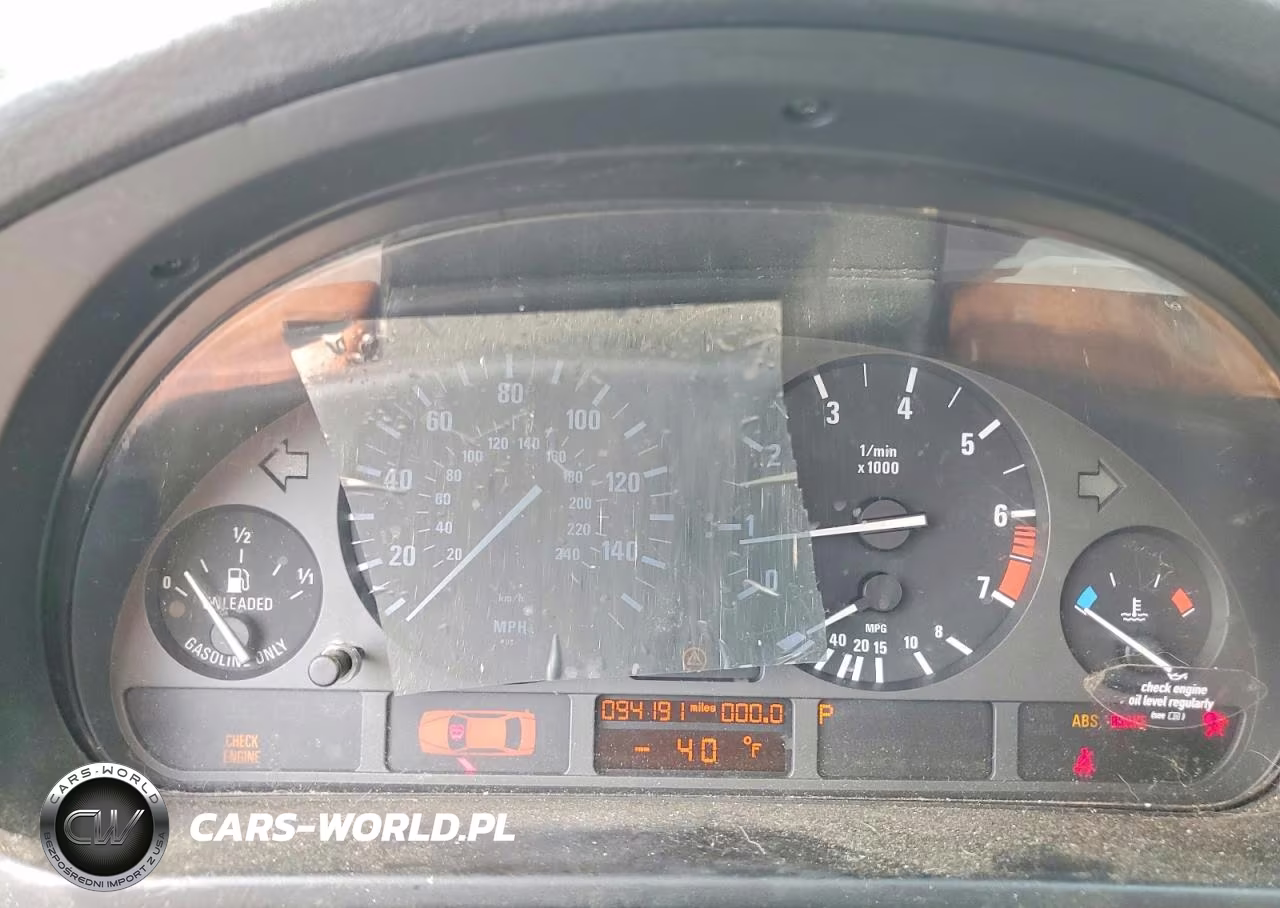1997 BMW 528 I Automatic VIN:WBADD6322VBW26387 - 9