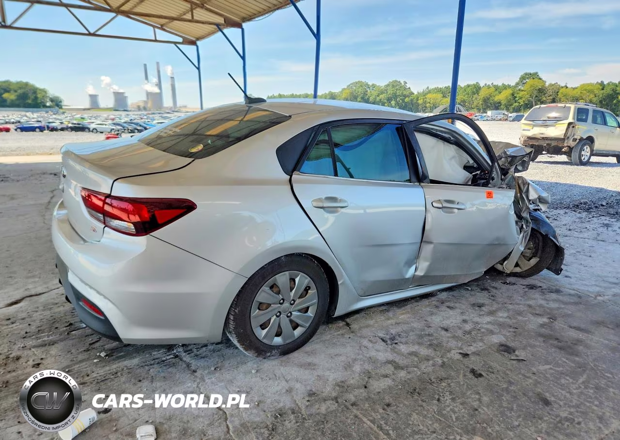 2020 Kia Rio S VIN:3KPA24ADXLE255824 - 3