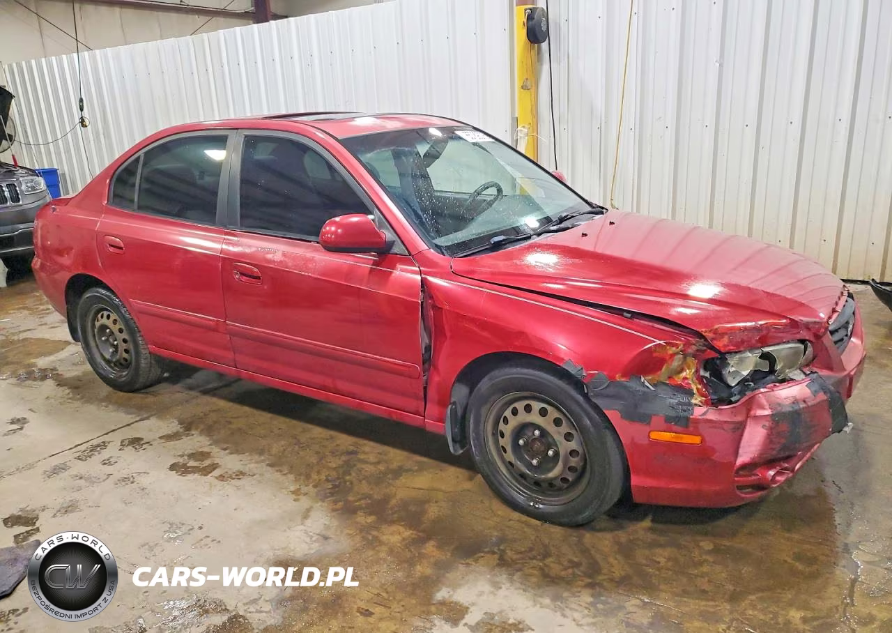 2005 Hyundai Elantra Gls VIN:KMHDN46D55U084882 - 4