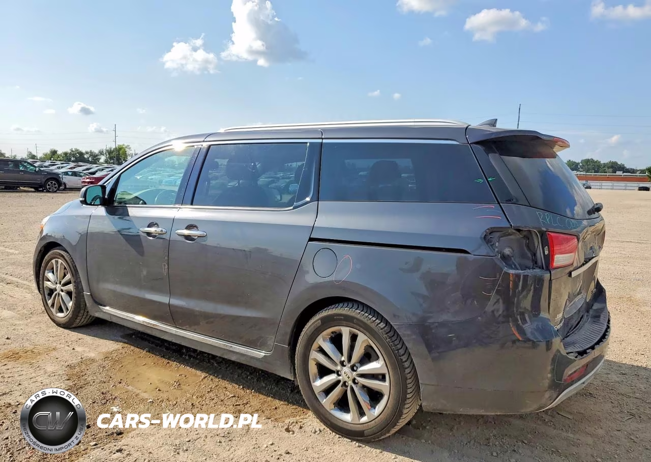 2018 Kia Sedona Sxl VIN:KNDME5C14J6374260 - 2