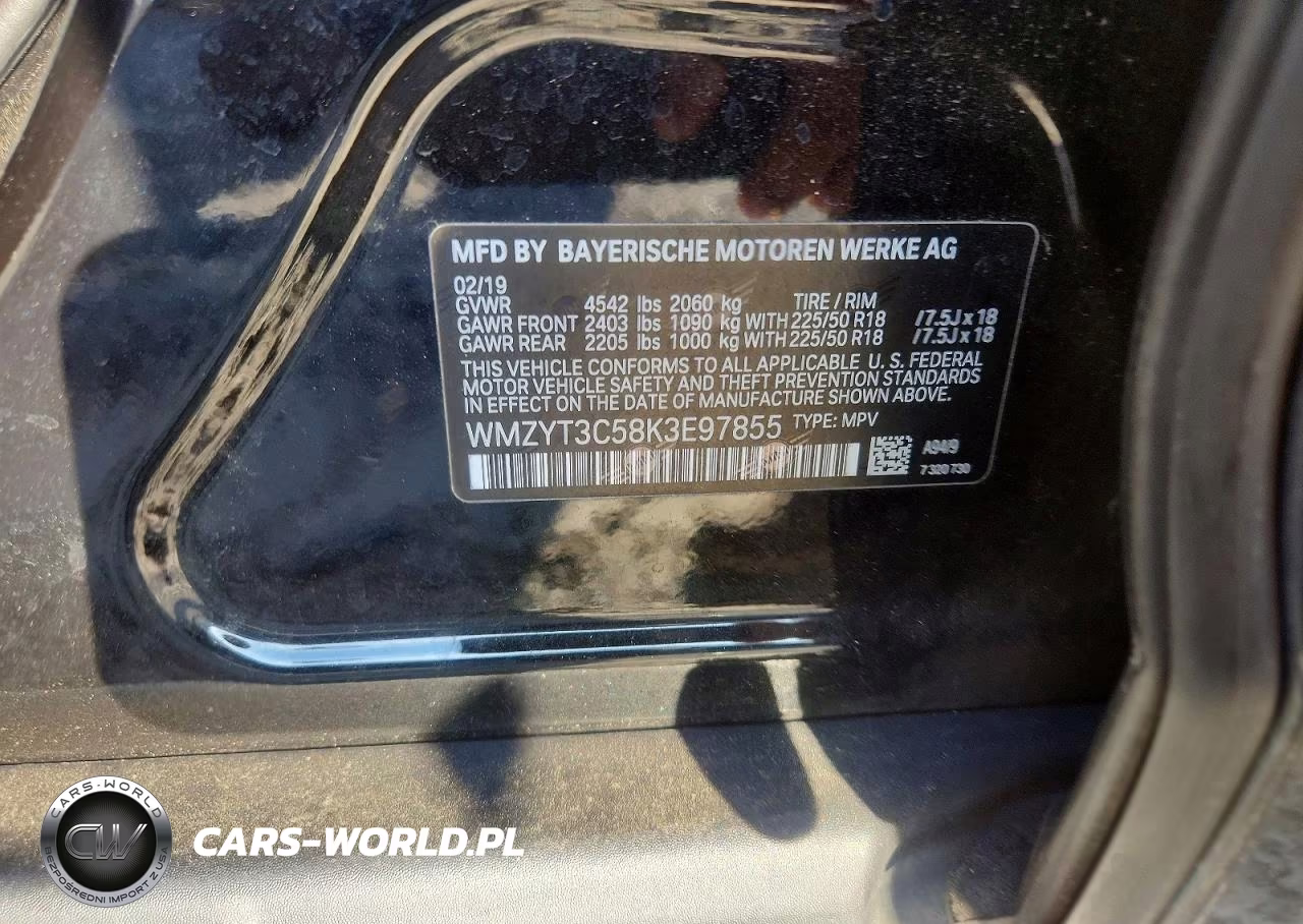 2019 Mini Cooper S Countryman VIN:WMZYT3C58K3E97855 - 12