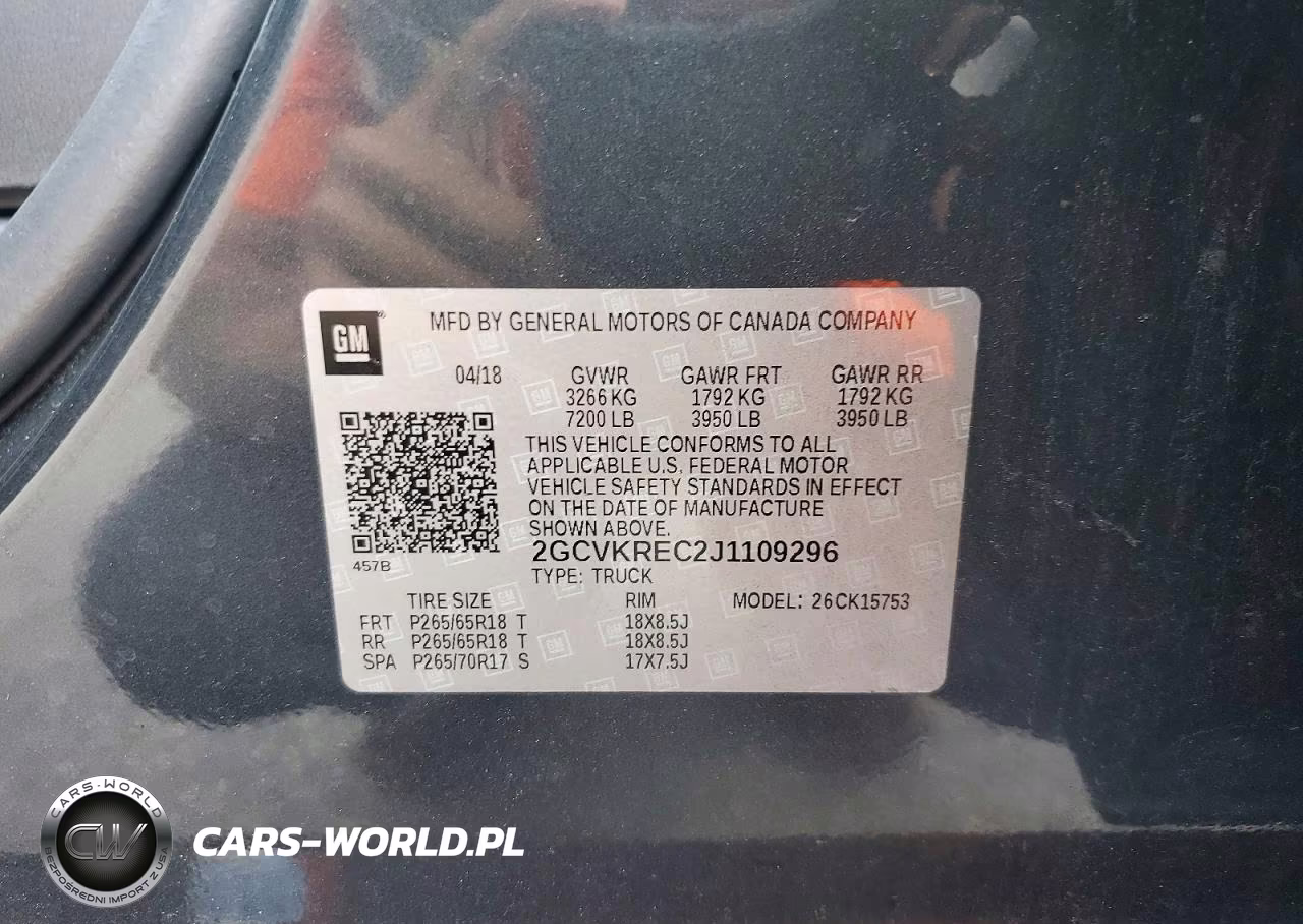 2018 Chevrolet Silverado K1500 Lt VIN:2GCVKREC2J1109296 - 12